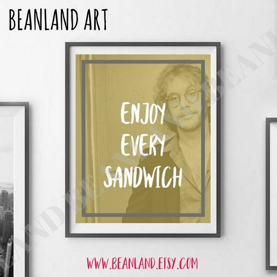 warren zevon enjoy every sandwich t shirt