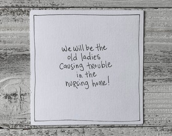 Nursing Home Card | Etsy