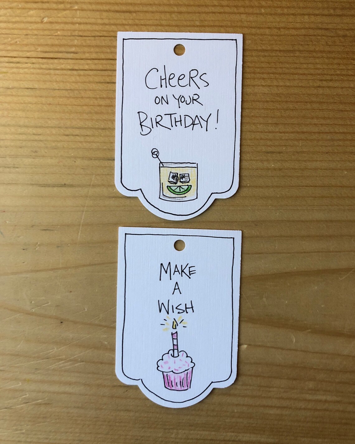 Birthday Gift Tagspack of 10 Etsy