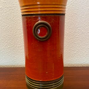 MCM Bitossi for Rosenthal Netter 11.5 inch Cylinder Vase