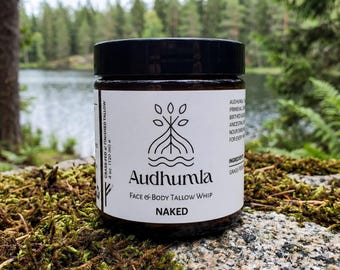 Naked Grass-Fed & Finished Tallow Face and Body Cream | 4 oz.