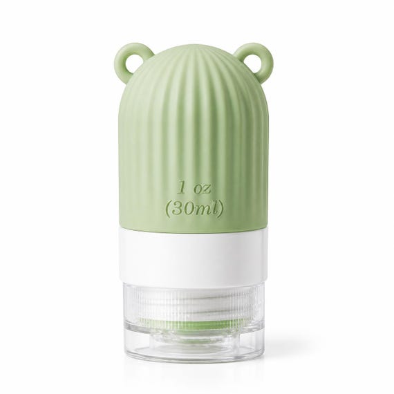 Silikon-Reiseflasche | Auslaufsicherer nachfüllbarer TSA-Kulturbehälter (30ml 60ml 90ml 120ml)