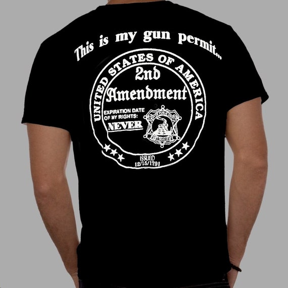 2nd amendment t shirts for sale