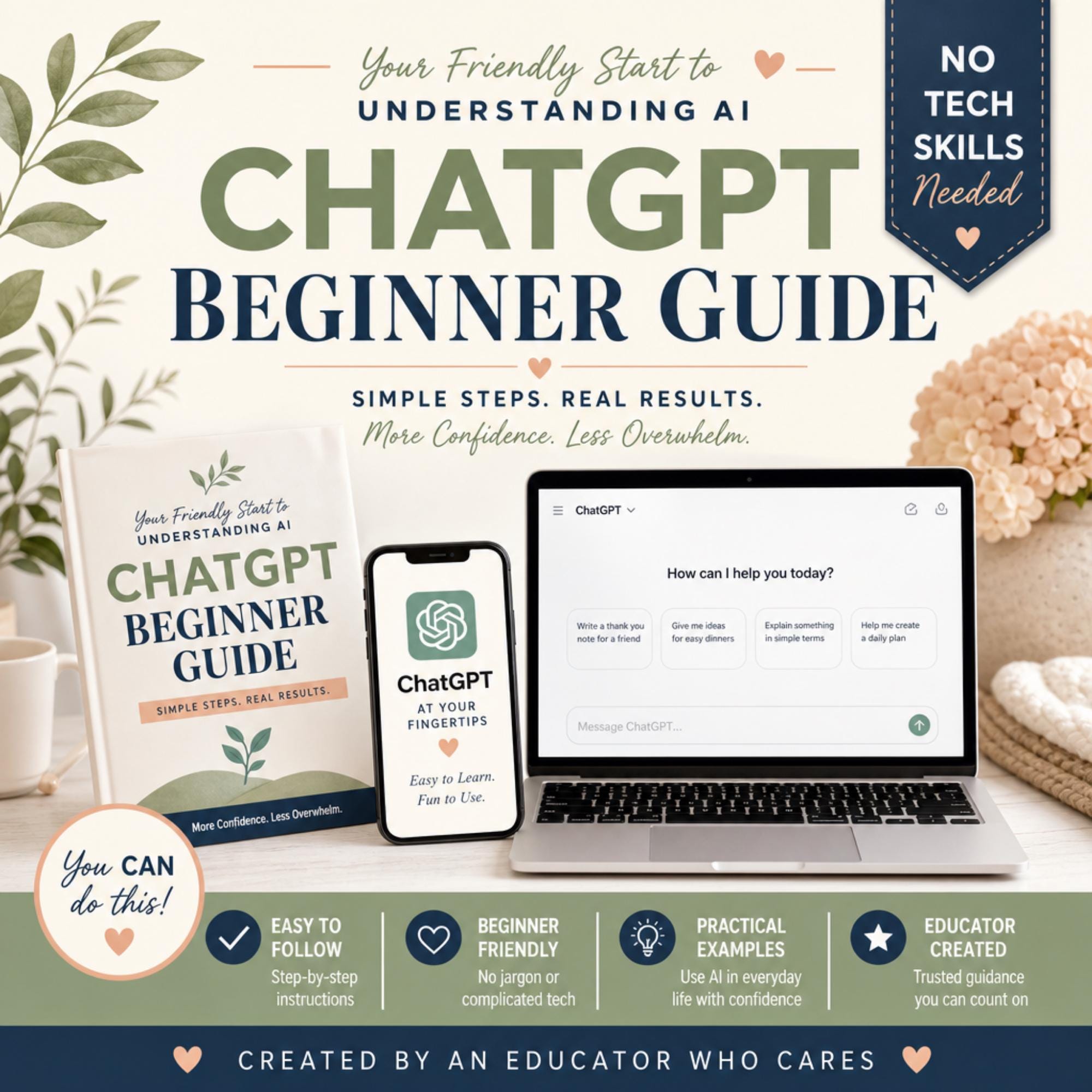 Chatgpt Setup Guide for Women Over 50 | Beginner AI Tutorial (digital ...