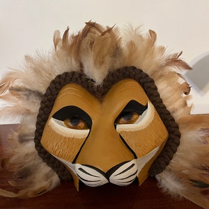 Aslan Mask Aslan Headdress - Etsy