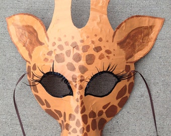 Giraffe mask, Giraffe costume