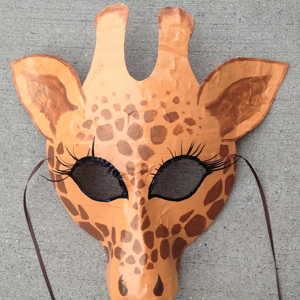 Giraffe mask, Giraffe costume