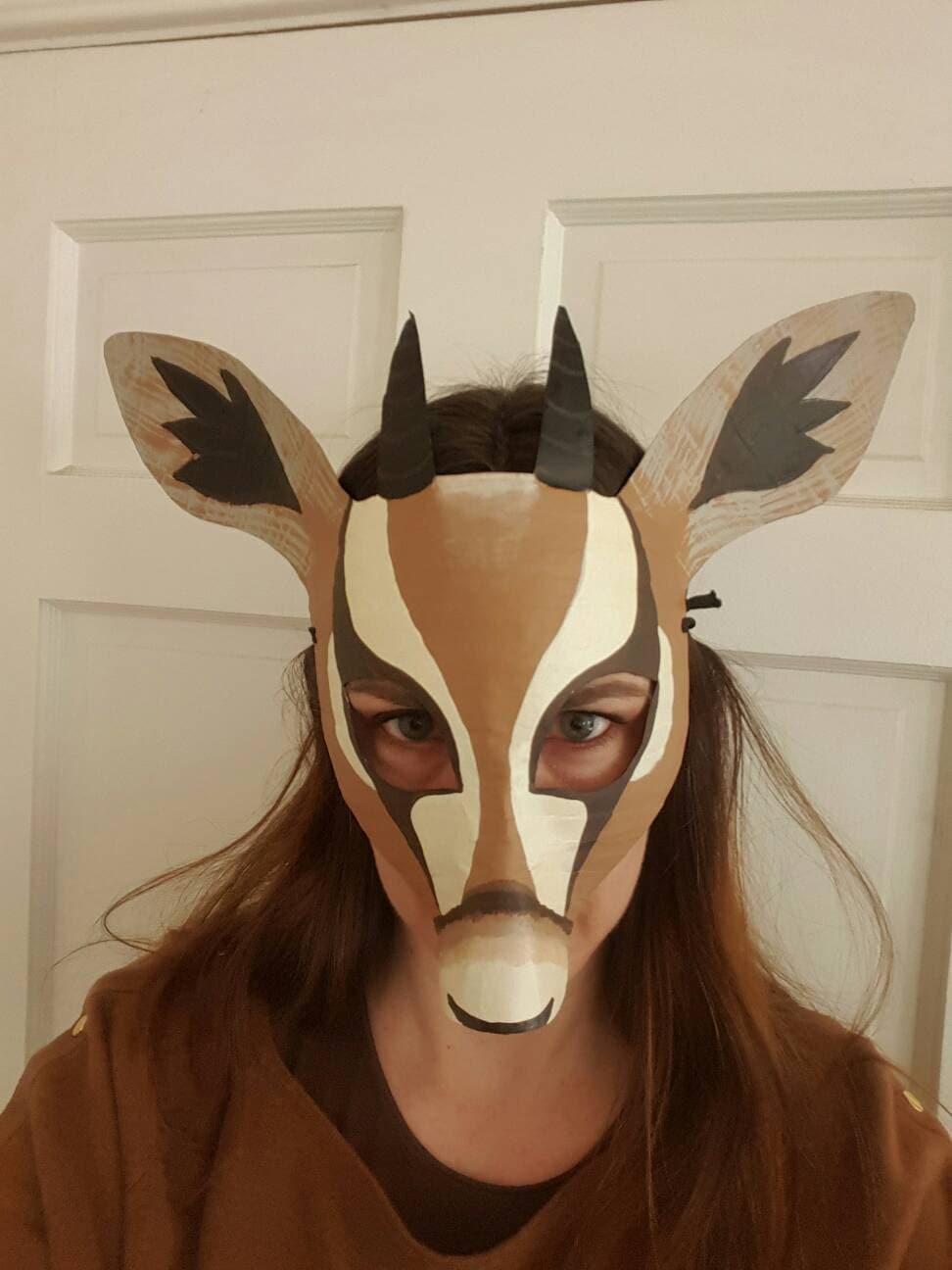 Gazelle Mask Gazelle Costume Etsy Hong Kong