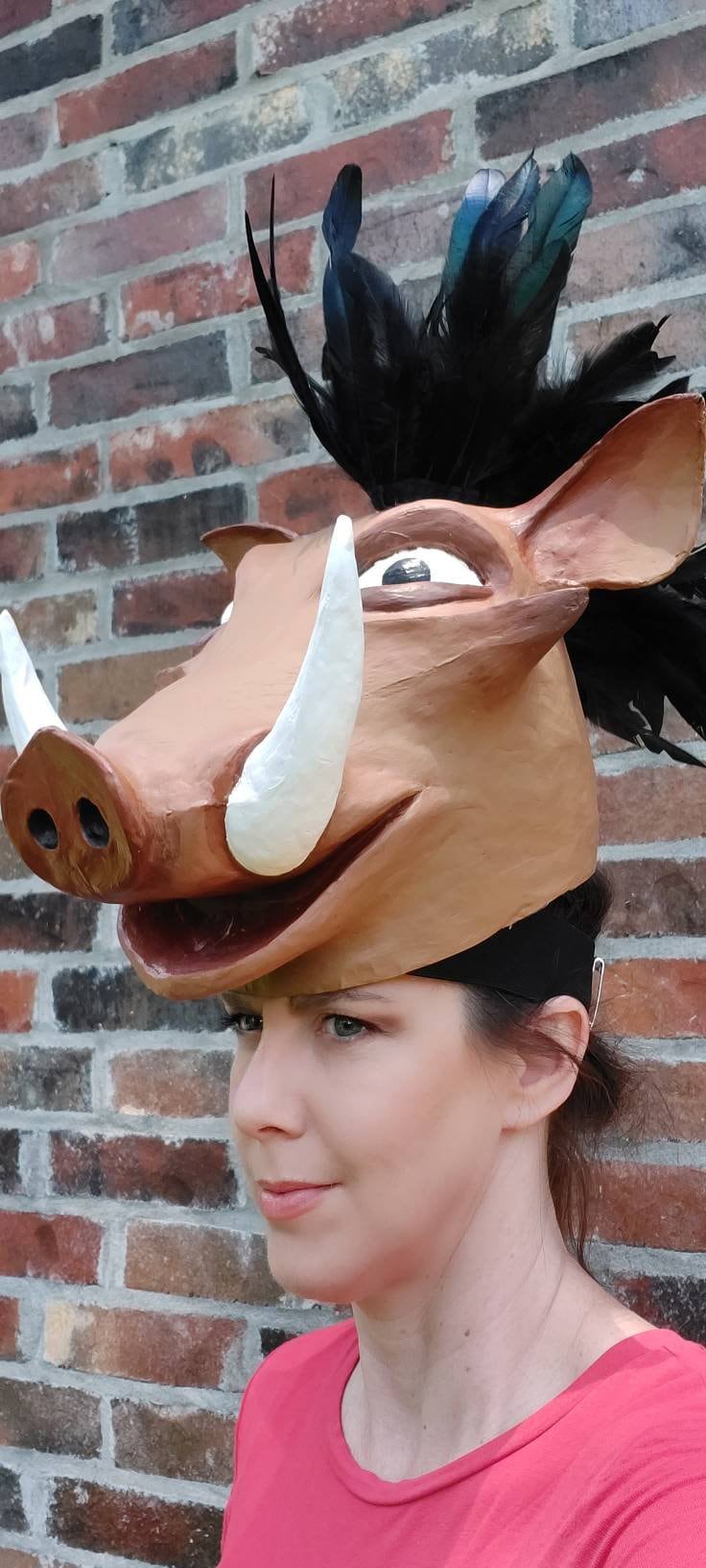 プンバァの頭飾り、ライオンキングマスク、ライオンキングジュニア