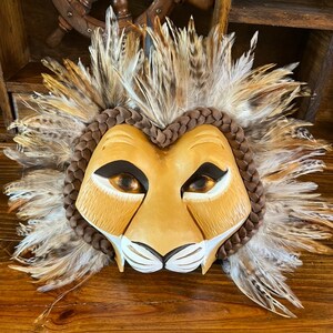 Aslan Mask Aslan Headdress - Etsy