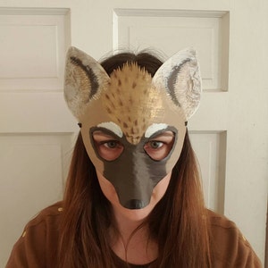 Hyena mask, hyena costume