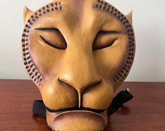 Lioness dance headpiece