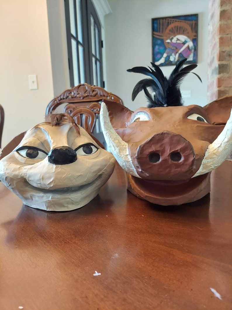 Timon headdress Lion King Jr | Etsy