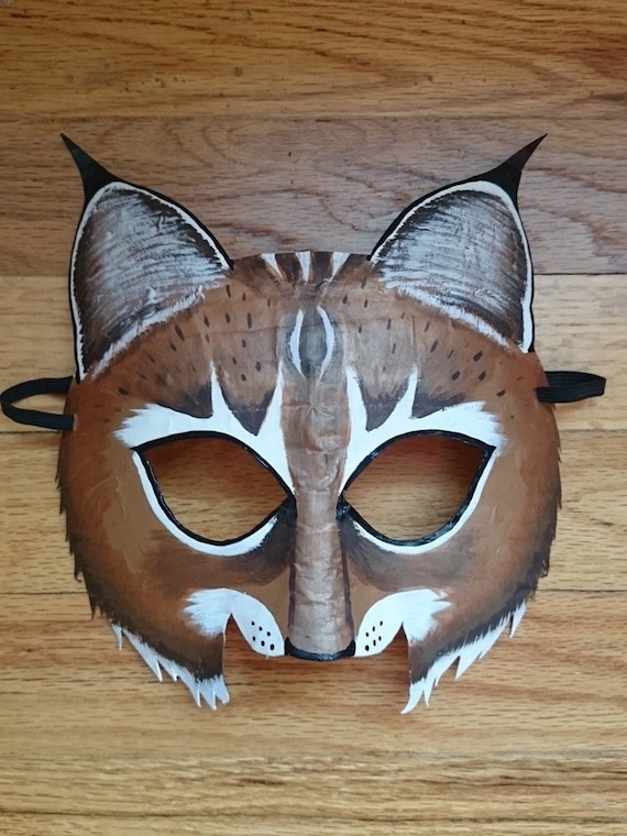 Bobcat Lynx Mask - Etsy