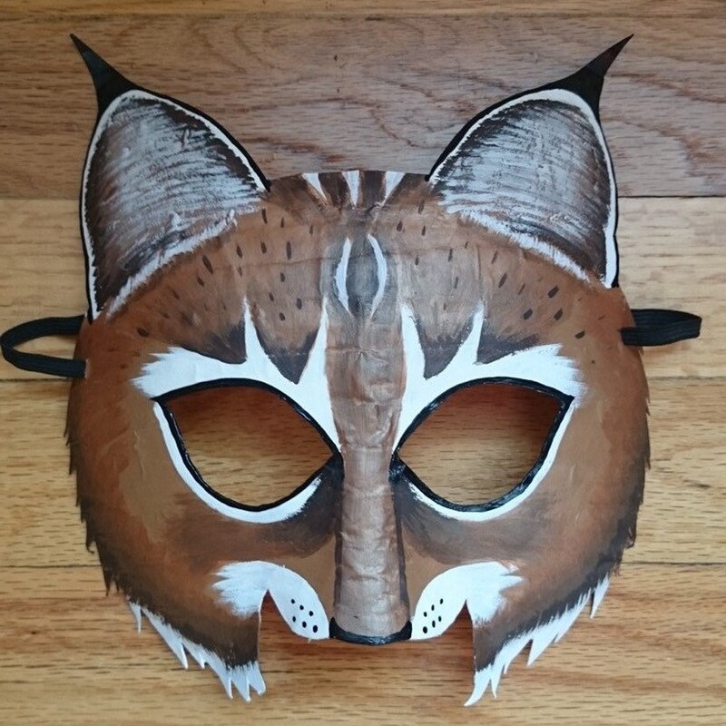 Lynx Therian Mask Etsy