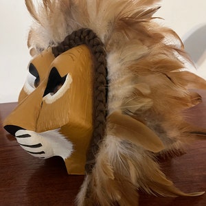 Aslan Mask Aslan Headdress - Etsy