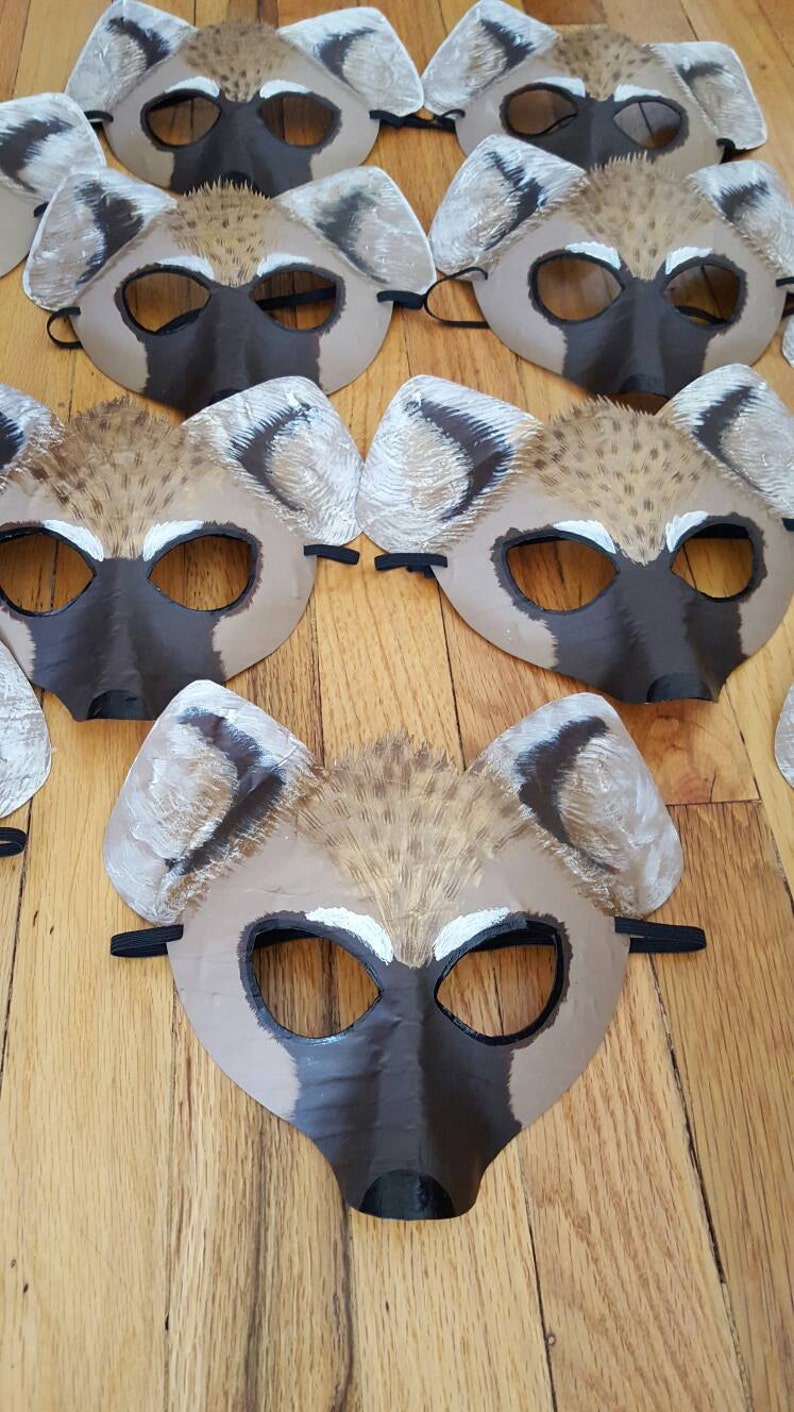 Hyena Mask Hyena Costume Etsy