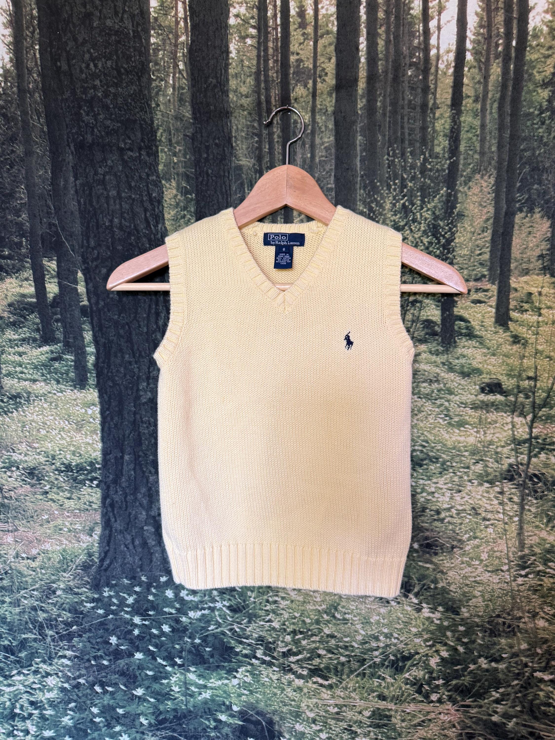 Ralph Lauren Sweater Vintage Vest - Etsy