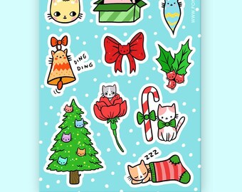 Jolly Kittens Sticker Set