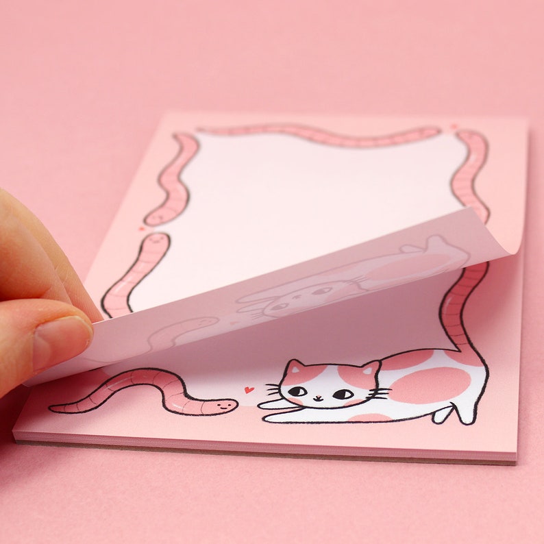 Worm Cat Notepad image 3
