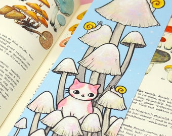 Mushroom Cat XL Bookmark