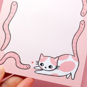 Worm Cat Notepad image 5