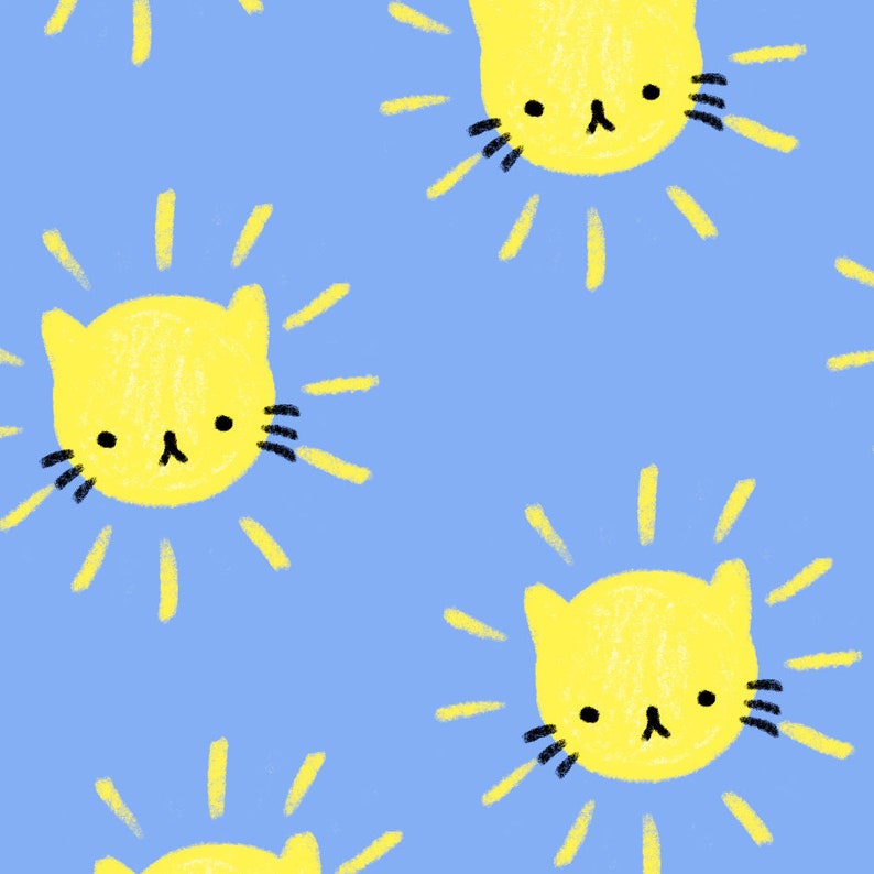Sunshine Kitty Postcard image 2