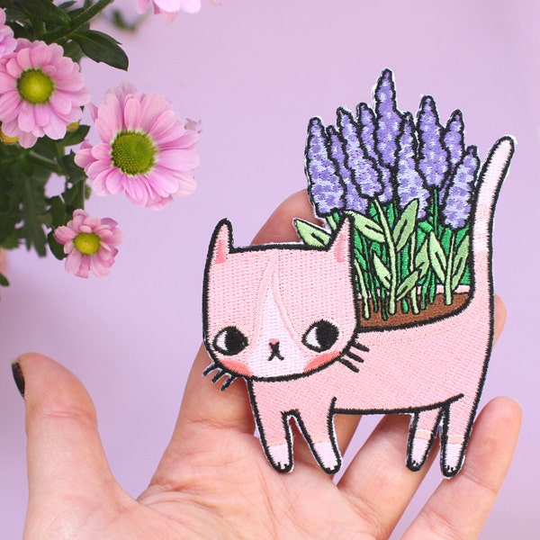 Lavender Kitty Patch