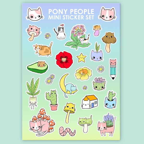 Kitty Party Mini Sticker Set