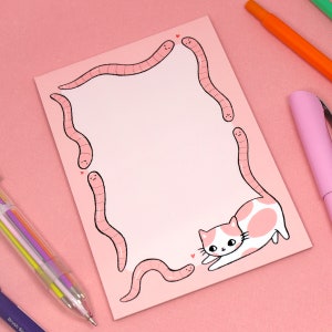 Worm Cat Notepad image 6