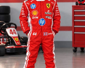 New Kid Go Kart Racing Suit 2026 Custom F1 Formula 1 Inspired Racing Suit, Personalized Kart Suit, Adults & Kids Gift for son