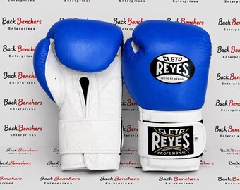 Ręcznie robione rękawice bokserskie Cleto Reyes | Profesjonalne skórzane rękawice do sparingów | Personalizowane rękawice na prezent