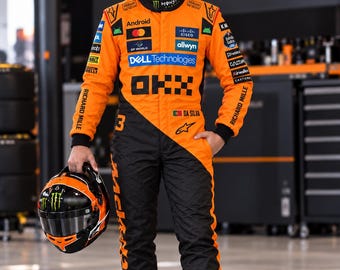 New Kid Go Kart Racing Suit 2026 Custom F1 Formula 1 Inspired Racing Suit, Personalized Kart Suit Kids Gift for Son&Daughter