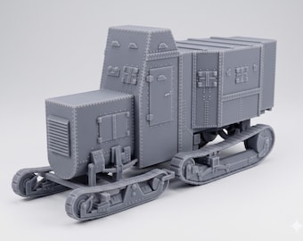 Marienwagen I, Deutschland, WW1, Resin gedruckt, Historisches Wargaming, verschiedene Waagen