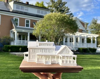 Op maat gemaakte 3D-huislamp | Minihome-displaystuk | Housewarmingcadeau
