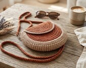 Crochet Mini Bag Pattern, Textured Crossbody Purse, Beginner PDF Tutorial (Digital Download)
