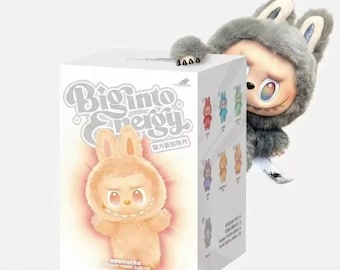 Muñeca Labubu Macaron Colores Pastel Juguete de Diseño Figura Coleccionable Envío Rápido