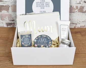 Personalised Mother's Day Gift Set, Mum Filled Gift Box, Mothers Day Hamper, Mothers Day UK, Nan Gift, Mum Queen Gift, Mum Gift Set