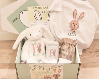 Personalised Easter Hamper, Easter Gift Box, Easter Gift Sets, Kids Easter Gifts, Kids Easter Activity Box, Easter Craft Box, Child Easter