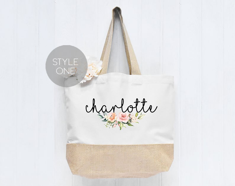 Personalised Large Tote Bag Custom Printed Bag Large Book Bag Large Shopper Bag Uni Bag Personalised Jute Shopping Bag Large Bag
