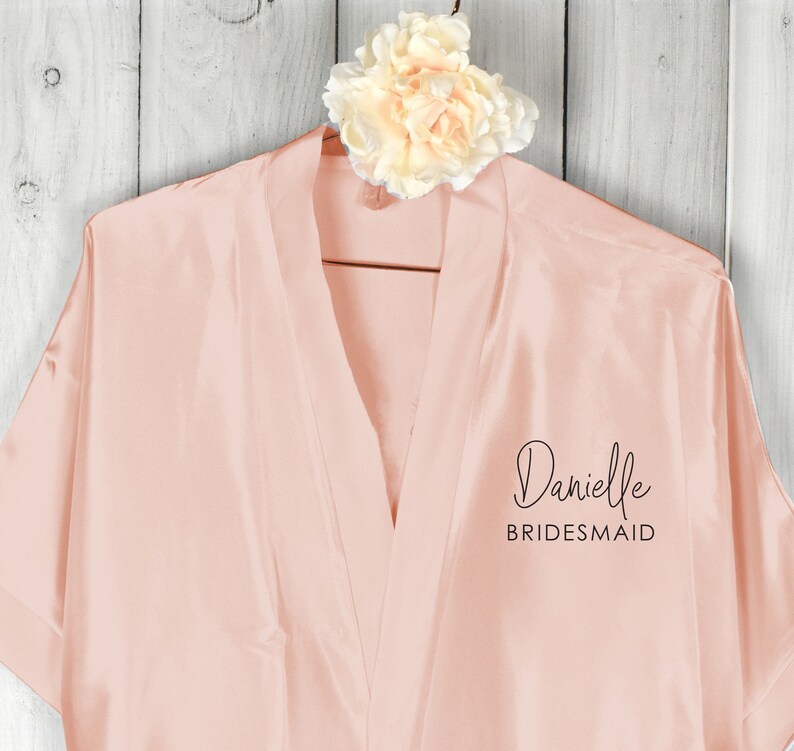Personalised Tropical Hen Party Robe Botanical Theme Etsy