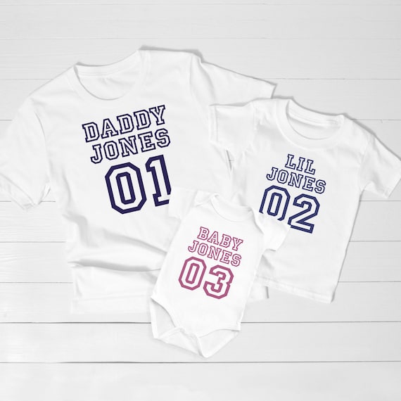 etsy fathers day matching shirts