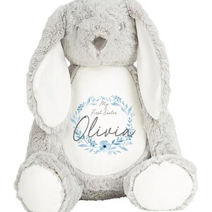 Personalised My First Easter Teddy, First Easter Bunny, 1st Easter Gift, New Baby Easter Gift, Easter Baby Gift, My First Easter image 7