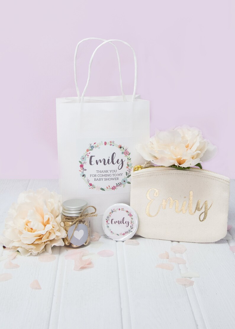 Personalised Baby Shower Gift Bag New Baby Gift Bag Baby Etsy