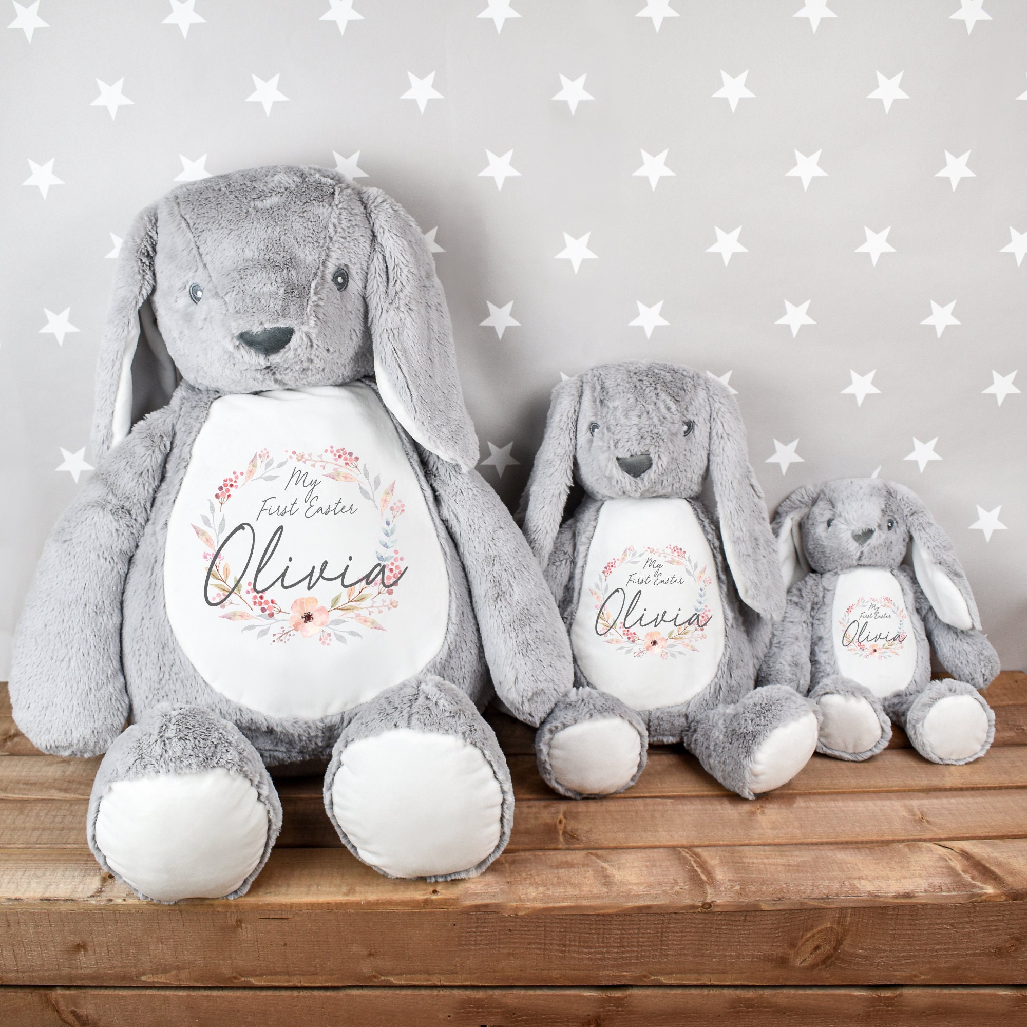 Personalised My First Easter Teddy First Easter Bunny 1st - Etsy