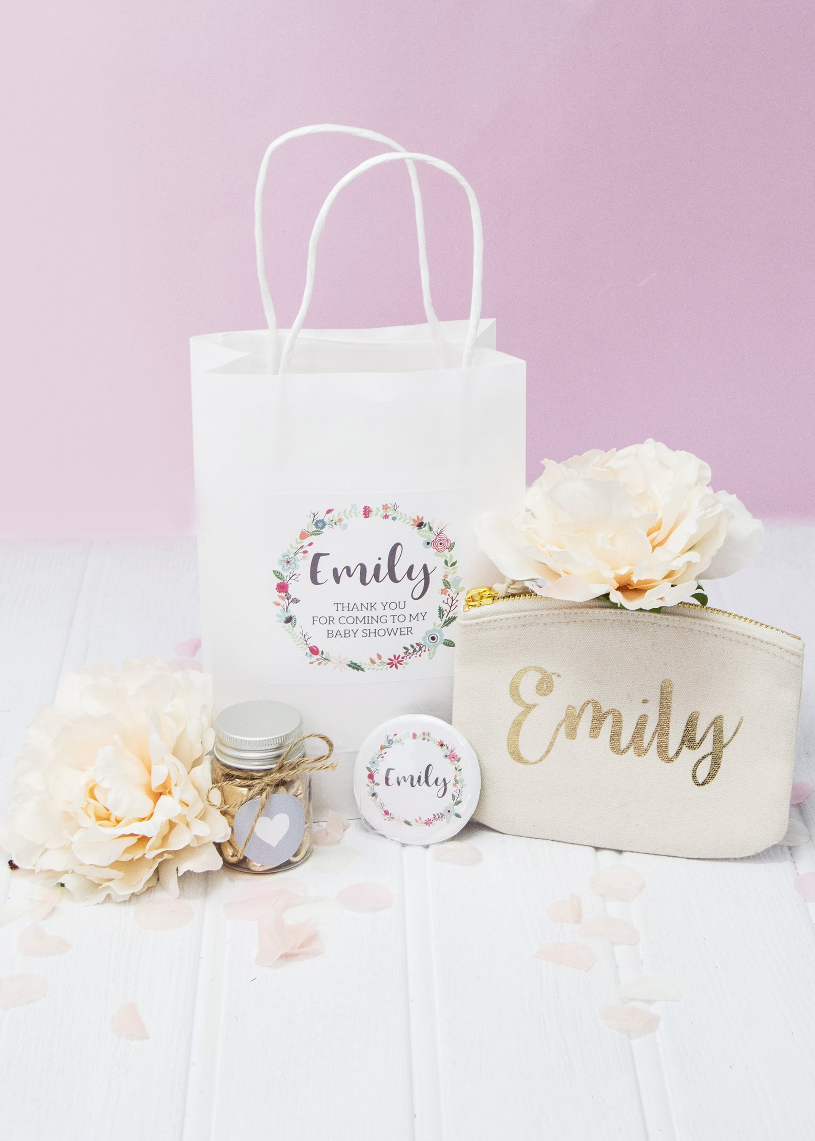 Personalised Baby Shower Gift Bag New Baby Gift Bag Baby Etsy