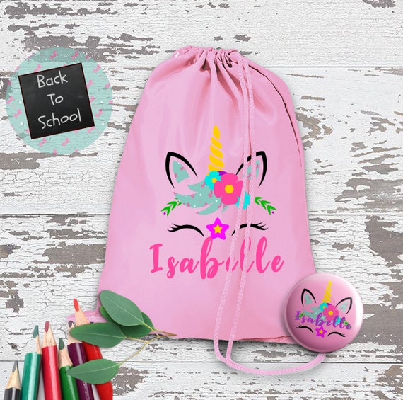 unicorn gym bag
