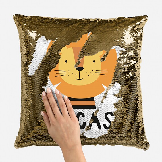 lion cushion nursery