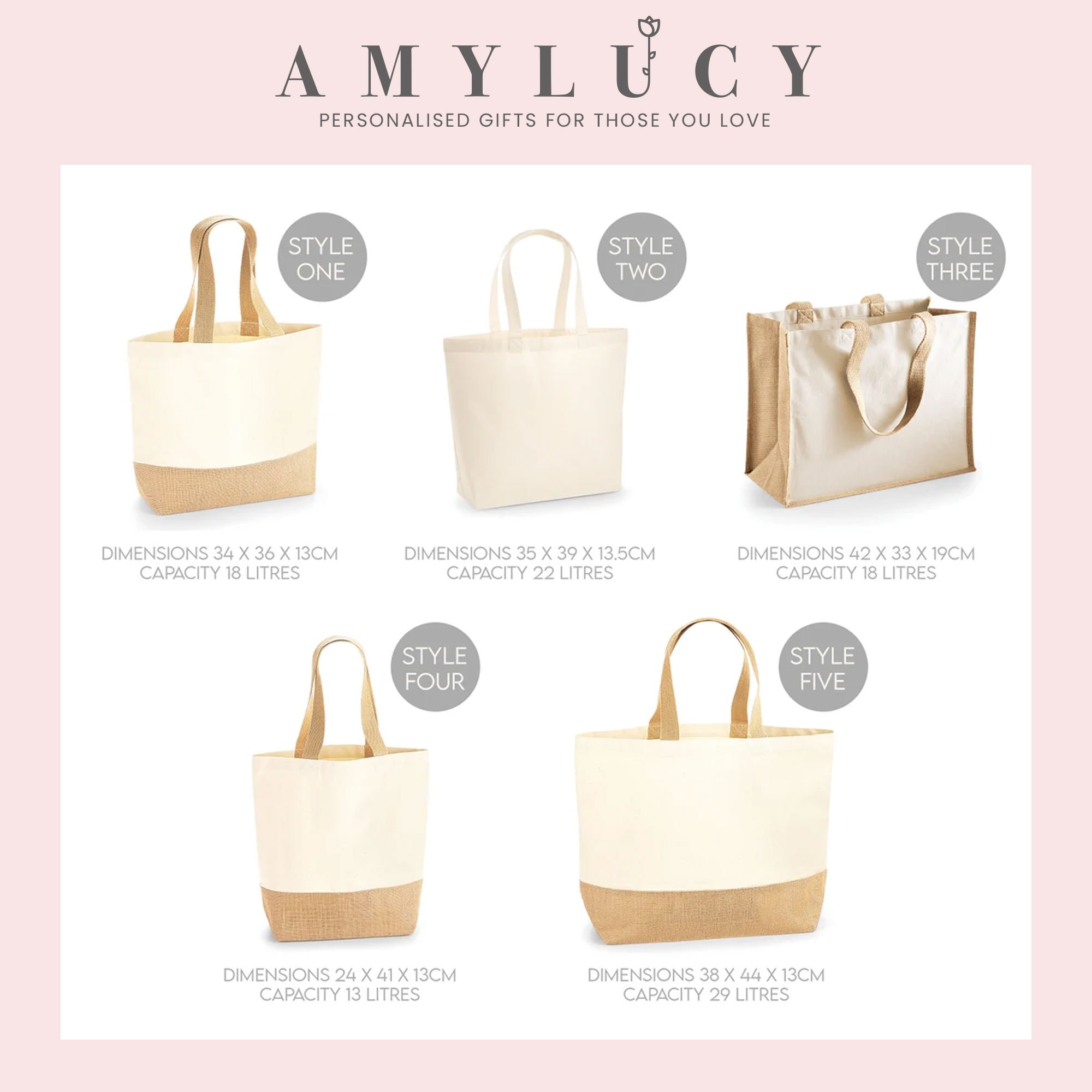 Personalised Large Tote Bag Large Shopper Bag Uni Bag Etsy UK