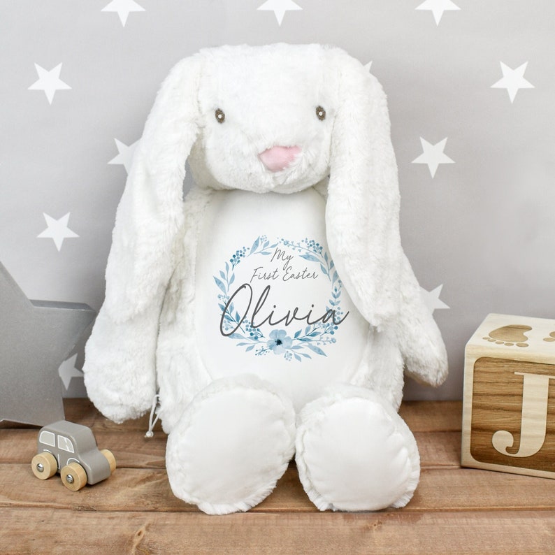 Personalised My First Easter Teddy, First Easter Bunny, 1st Easter Gift, New Baby Easter Gift, Easter Baby Gift, My First Easter image 5
